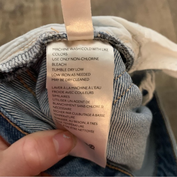 Free People we the Free high waist distressed shorts - Picture 5 of 7